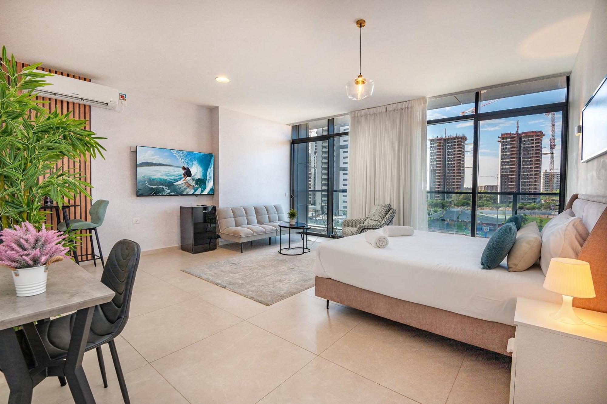 Hi-Yam Seaview Apartments & Suites - יש ממ"ד Bat Jam Exteriér fotografie