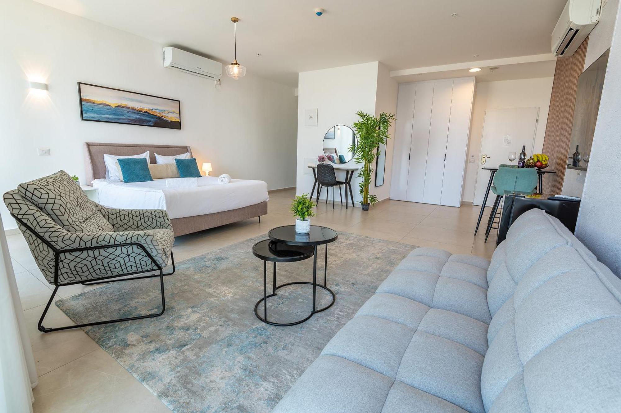 Hi-Yam Seaview Apartments & Suites - יש ממ"ד Bat Jam Exteriér fotografie