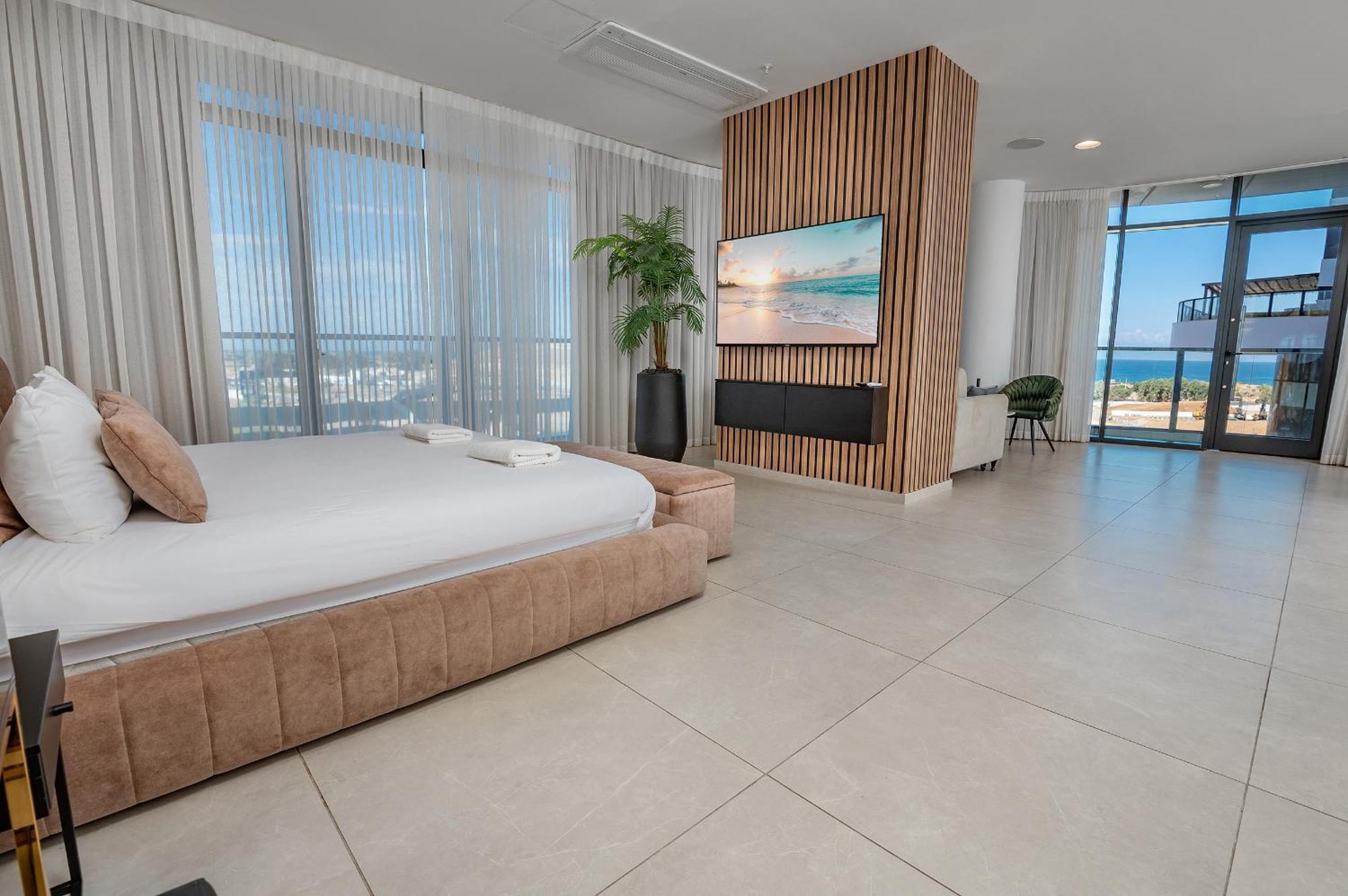 Hi-Yam Seaview Apartments & Suites - יש ממ"ד Bat Jam Exteriér fotografie