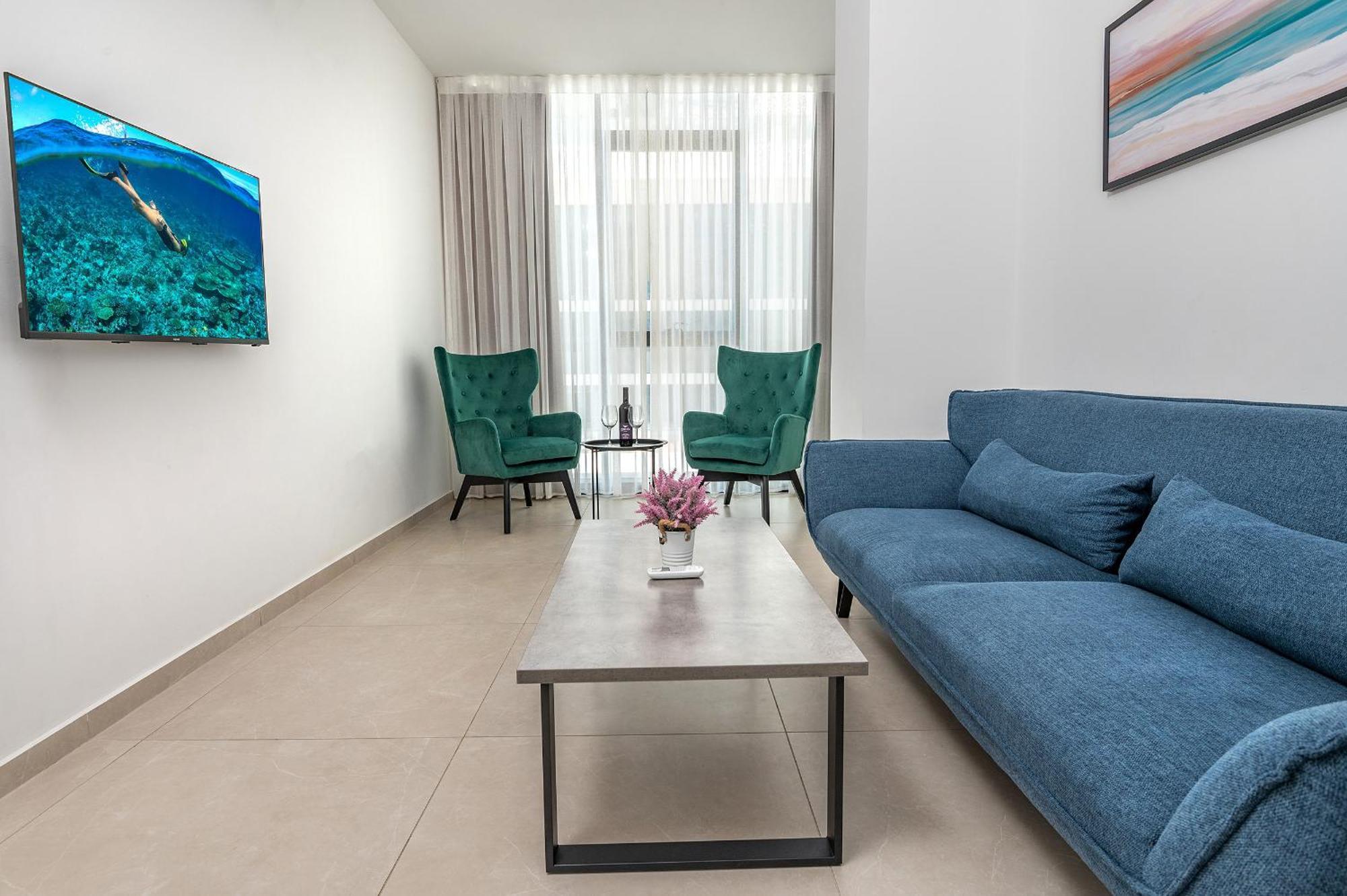 Hi-Yam Seaview Apartments & Suites - יש ממ"ד Bat Jam Exteriér fotografie