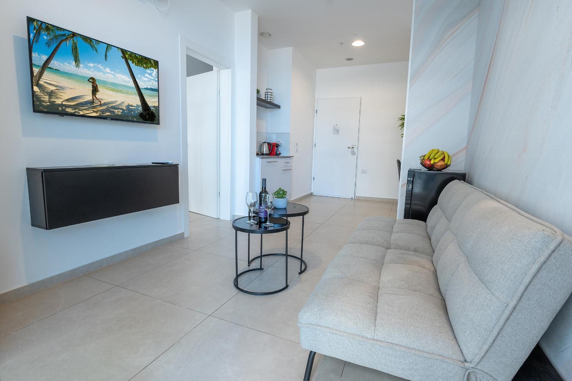 Hi-Yam Seaview Apartments & Suites - יש ממ"ד Bat Jam Pokoj fotografie