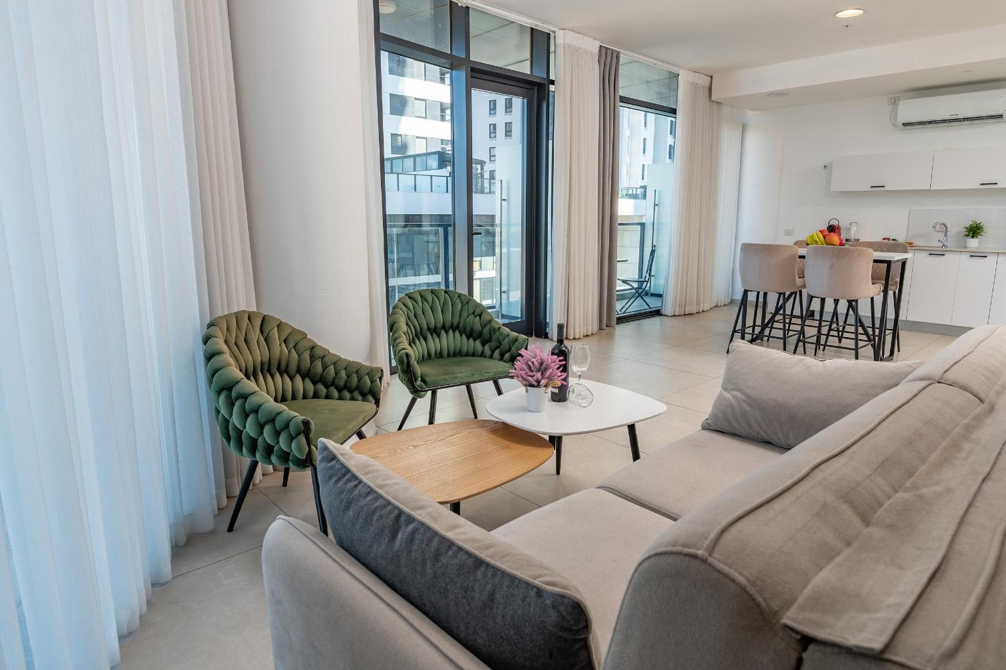 Hi-Yam Seaview Apartments & Suites - יש ממ"ד Bat Jam Pokoj fotografie