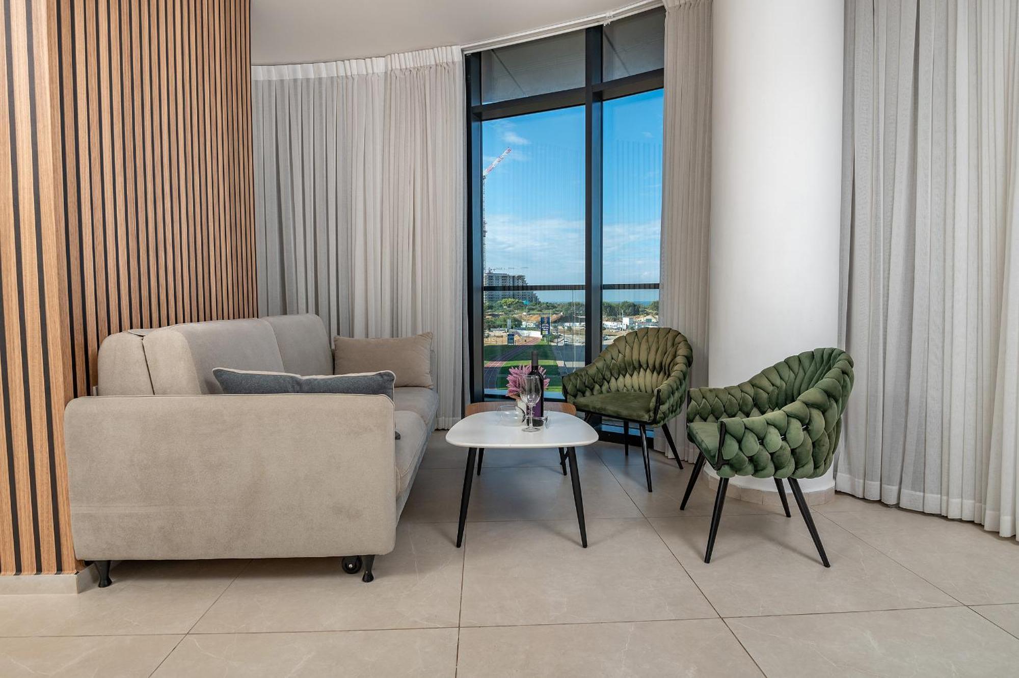 Hi-Yam Seaview Apartments & Suites - יש ממ"ד Bat Jam Pokoj fotografie
